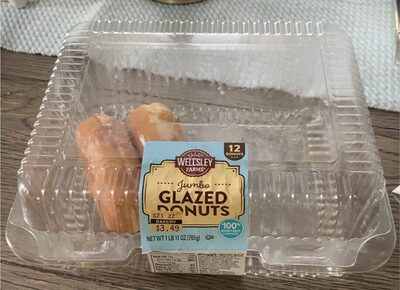 Glazed Jumbo Donuts, Glazed