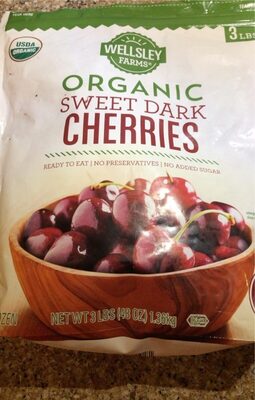 Sweet Dark Organic Cherries, Sweet Dark
