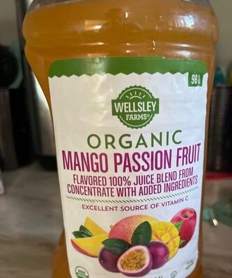Mango Passion Fruit Organic Juice Blend, Mango Passion Fruit