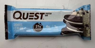 Cookies & Cream Protein Bar, Cookies & Cream