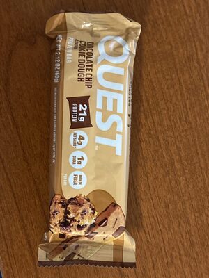 Chocolate Chip Cookie Dough Protein Bar, Chocolate Chip Cookie Dough