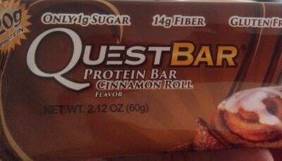 Cinnamon Roll Protein Bar, Cinnamon Roll