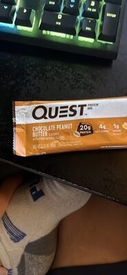 Chocolate Peanut Butter Protein Bar, Chocolate Peanut Butter