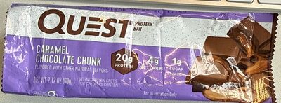 Caramel Chocolate Chunk Protein Bar, Caramel Chocolate Chunk
