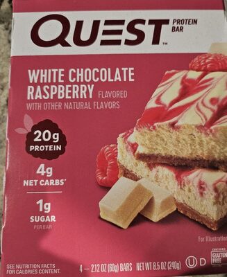 White Chocolate Raspberry Protein Bars, White Chocolate Raspberry