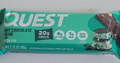Mint Chocolate Chunk Protein Bars, Mint Chocolate Chunk