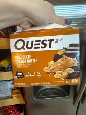 Chocolate Peanut Butter Protein Bars, Chocolate Peanut Butter