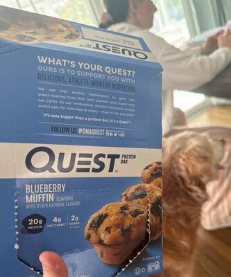 Blueberry Muffin Protein Bars, Blueberry Muffin