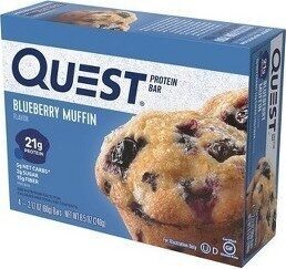 Blueberry Muffin Protein Bars, Blueberry Muffin
