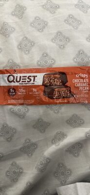 Crispy Chocolate Caramel Pecan Flavor Protein Bar, Chocolate; Caramel; Pecan