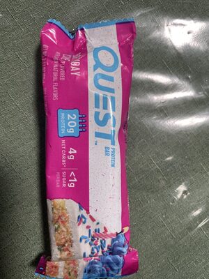Birthday Cake Protein Bar, Birthday Cake