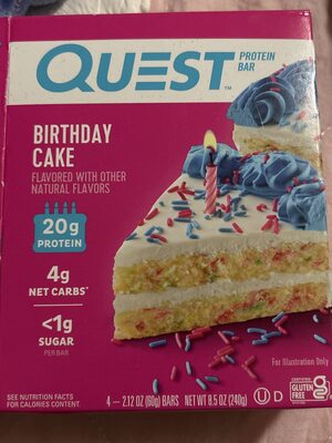 Birthday Cake Protein Bars, Birthday Cake