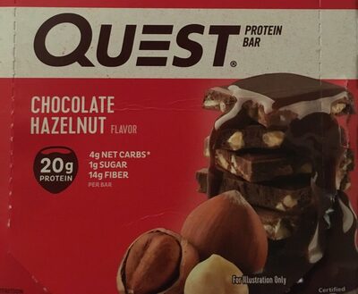 Chocolate Hazelnut Flavor Protein Bars, Chocolate Hazelnut