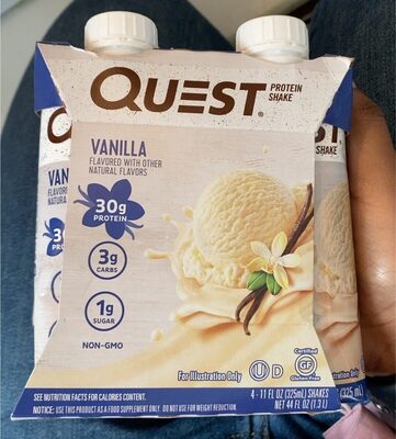 Protein 30 G Shakes, Vanilla, Vanilla