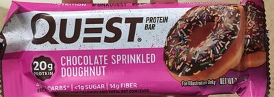 Chocolate Sprinkled Doughnut Protein Bar, Chocolate Sprinkled Doughnut