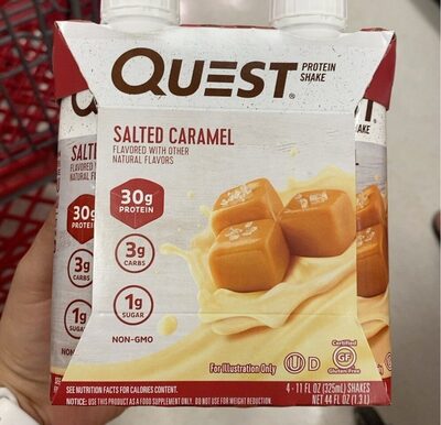 Protein 30 G Shakes, Salted Caramel, Salted Caramel