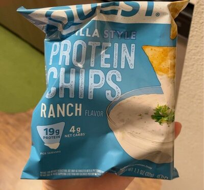 Ranch Tortilla Style Protein Chips, Ranch