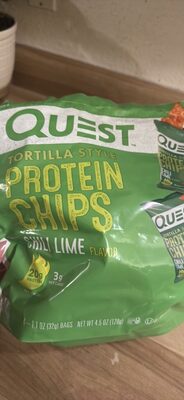 Chili Lime Tortilla Style Protein Chips, Chili Lime