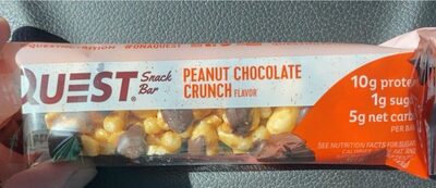 Peanut Chocolate Crunch Flavor Snack Bar, Peanut Chocolate Crunch