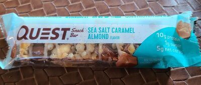 Sea Salt Caramel Almond Flavor Snack Bar, Sea Salt Caramel Almond