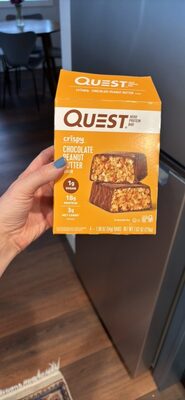 Chocolate Peanut Butter Flavor Crispy Hero Protein Bars, Chocolate Peanut Butter