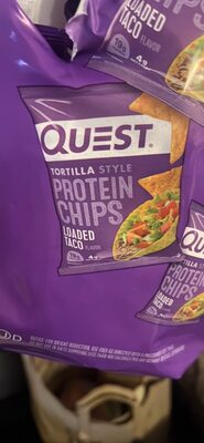 Loaded Taco Tortilla Style Protein Chips, Loaded Taco