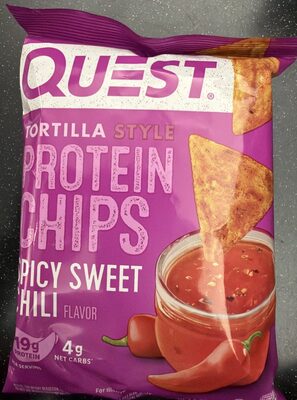 Spicy Sweet Chili Tortilla Style Protein Chips, Spicy Sweet Chili