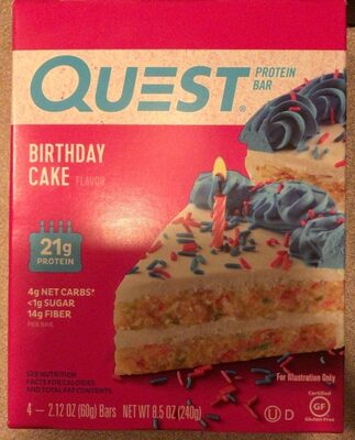 Birthday Cake Protein Bars, Birthday Cake