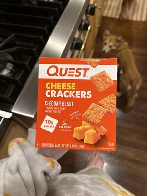 Cheddar Blast Cheese Crackers, Cheddar