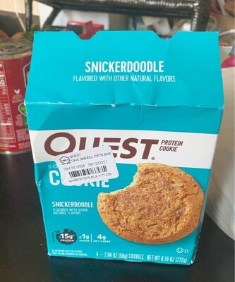 Snickerdoodle Soft & Chewy Protein Cookies, Snickerdoodle