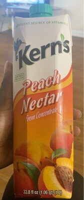 Peach Nectar From Concentrate, Peach