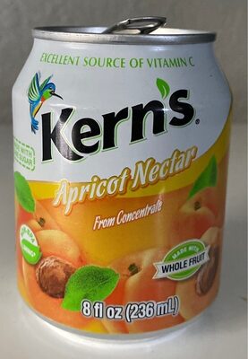 Apricot Nectar From Concentrate, Apricot Nectar