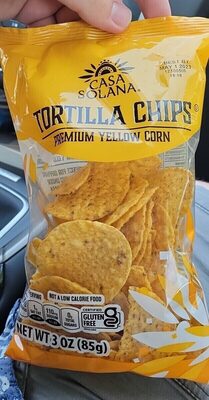 Premium Yellow Corn Tortilla Chips, Yellow Corn