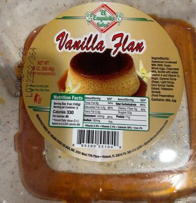 Vanilla Flan, Vanilla