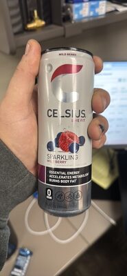 Sparkling Wild Berry Energy Drink, Wild Berry