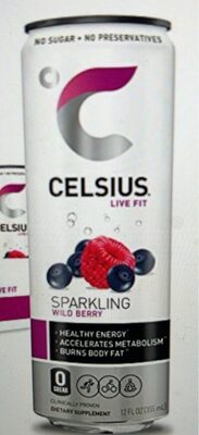 Sparkling Wild Berry Energy Drink, Wild Berry