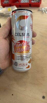 Fantasy Vibe Sparkling Mandarin Marshmallow Edition Energy Drink, Mandarin; Marshmallow