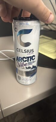 Arctic Vibe Sparkling Frozen Berry Edition Energy Drink, Frozen Berry