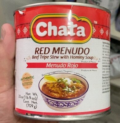 Red Menudo Beef Tripe Stew With Hominy Soup, Red Menudo
