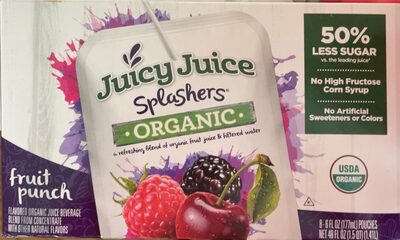Fruit Punch Flavored Organic Juice Beverage Blend From Concentrate, Fruit Punch