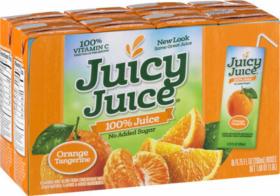 Orange Tangerine Flavored 100% Juice Blend From Concentrate, Orange