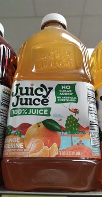 Orange Tangerine Flavored 100% Juice Blend From Concentrate, Orange Tangerine