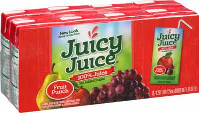 Fruit Punch Flavored 100% Juice Blend From Concentrate, Fruit Punch