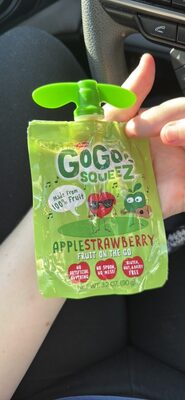 Apple Strawberry Fruit On The Go, Apple Strawberry
