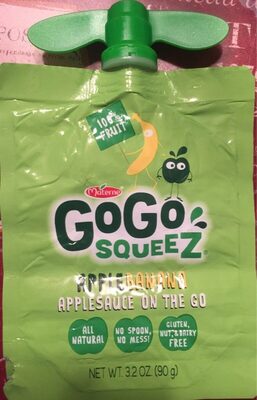 Apple Banana Fruit On The Go, Apple Banana