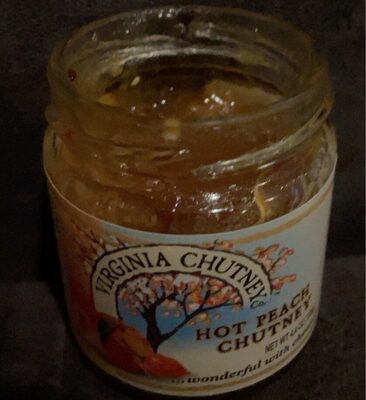 Hot Peach Chutney, Hot Peach