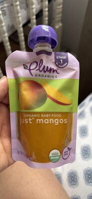 Plum Just Fruit Baby Food Mango
