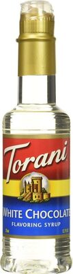 Torani, Flavoring Syrup, White Chocolate, White Chocolate