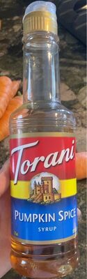 Pumpkin Spice Flavoring Syrup, Pumpkin Spice