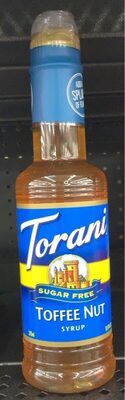 Toffee Nut Sugar Free Syrup, Toffee Nut